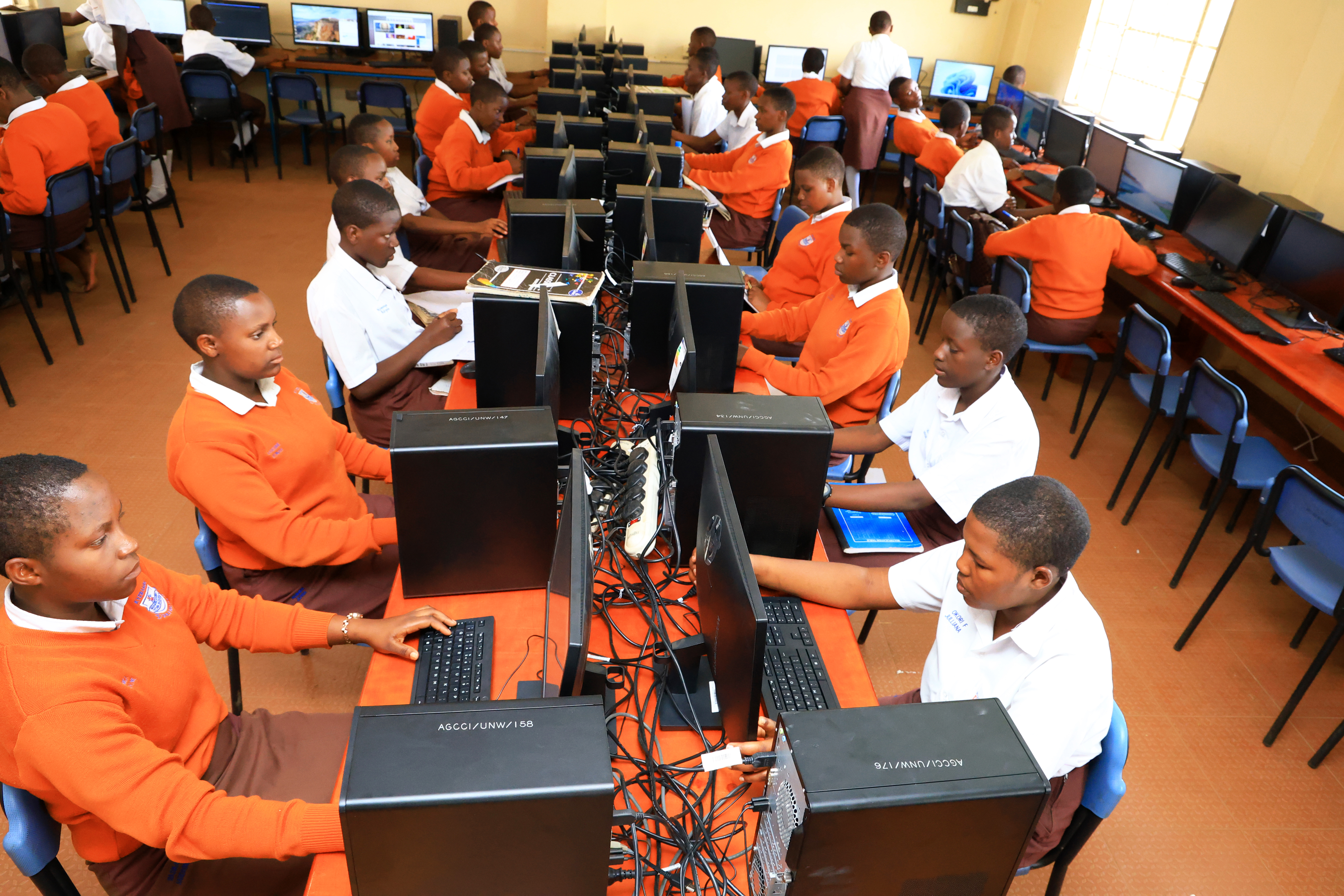 Kyebambe Girls computer lab — UCC digital labs